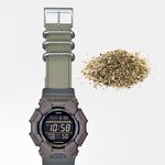 CASIO 卡西歐 G-SHOCK 天然染料 10年電力 電子手錶 學生錶 GD-010CE-5, , large