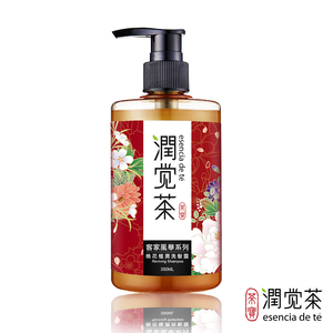 [茶寶]潤覺茶 桃花柔潤茶籽洗髮露 350ml