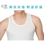 冰礦咖啡涼感輕著男背心-L300 涼感接觸 抑菌消臭, , large