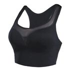 【AREXSPORT】AS-7369 加大碼 無鋼圈內衣 固定罩杯內衣 瑜珈內衣 包覆BRA 運動內衣 短版BRA背心, , large