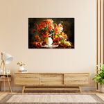 【御畫房】花開吉祥之二 國家一級畫師手繪油畫60×90cm(VF-20), , large