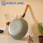 【Korea King】Woody Ceremic Coated Non-Stick Frypan 26cm- Green, , large