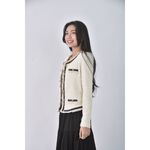 (S) elier質感白色外套二手衣, , large