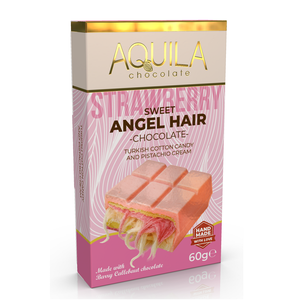 Aquila angel hair with white chocolate,  Aquila angel hair with white chocolate