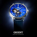 ORIENT 東方錶 Sun & Moon 小鏤空日月相機械錶-41.5mm RA-AS0103A, , large
