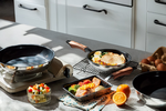 【hokua】Mecera Zero Ceramic IH Non-stick Frying pan 20cm with glass lid, , large