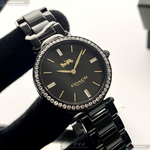 [星晴錶業]COACH手錶,34mm,CH00132黑色錶面銀錶殼深黑色精鋼錶帶款, , large
