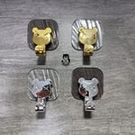 [Beargood sticker] Acrylic Adhesive Hook (Transparent), , large