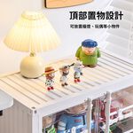 【AOTTO】60面寬雙開門三層折疊收納櫃-粉色(AC-603P), , large