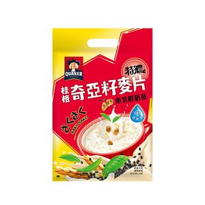 桂格奇亞籽麥片-重乳鮮奶茶30gx10