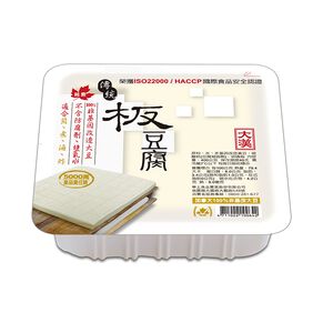 大漢傳統板豆腐(非基改)