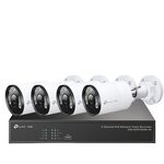 TP-LINK 昌運監視器組合 VIGI NVR1004H-4P 4路主機+VIGI C345 全彩槍型網路攝影機*4, , large