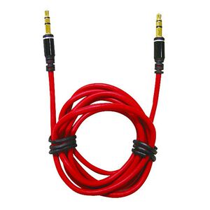 日本MIRAREED 高音質AUX 3.5mm音源線(紅)