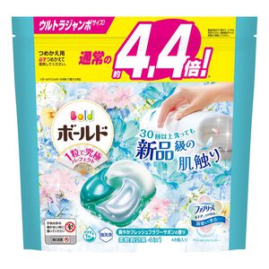 BOLD日本四合一洗衣膠囊48顆袋裝(清淨花香)