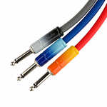 Fender Cable SS OMBRE 3M 樂器導線 藍色款【敦煌樂器】, , large