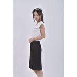 (S) naracamicie厚磅黑色長裙二手衣, , large
