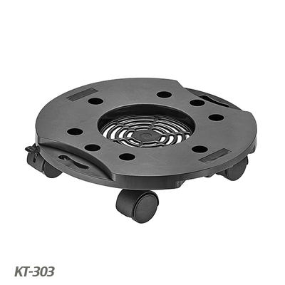 【Chu Mai】6入組-KT-303圓形拼接平板車 工具車 實用小推車 植栽盆栽可用