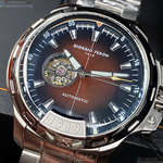 [星晴錶業]GiorgioFedon1919手錶,46mm,GF00068古銅色錶面銀錶殼銀色精鋼錶帶款, , large