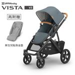 【UPPAbaby】VISTA V3王者之尊旗鑑推車-單人推車(贈新生兒貼身坐墊+內含:防蚊帳+擋雨罩), , large