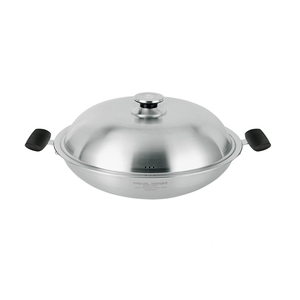 PEARL HORSE #316 7-Layer Wok – 40cm, Double Handle – TA-S-119-040