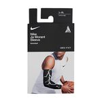 NIKE J MORANT 臂套 單入裝 健身 訓練 戶外運動 時尚 透氣 舒適 吸濕 排汗 乾爽 彈性 固定 貼合 黑, , large