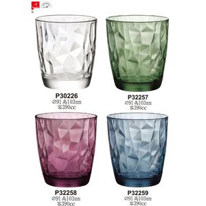 現貨 銅板價 Bormioli Rocco 鑽石大水杯 共4色 390ml(1入) 玻璃水杯 飲料杯 Drink eat