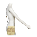GUCCI Jumbo GG Logo Ophidia 水桶斜背包(Mini)/駝色/香蕉黃, , large