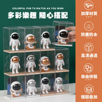 [夢巴黎] 公仔展示盒 公仔收納盒 壓克力收納盒 透明收納盒 防塵展示盒 盲盒收納 公仔收納 不倒膠 展示盒 收納盒 盲盒, , large