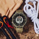 CASIO 卡西歐 PRO TREK  戶外運動太陽能環保手錶-黃 PRG-340SC-5, , large