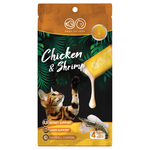 GOMO貓機能型鮮肉泥 雞肉+蝦肉, , large