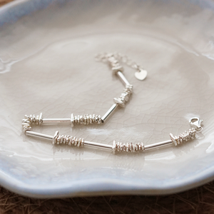 The Earth Song Sterling Silver Bracelet