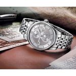 TISSOT 天梭 LE LOCLE 力洛克雅仕機械腕錶-銀/40mm  T0064281103802, , large