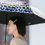 【rento】Carbon Fiber Lightweight UV Protection Umbrella with Black Coating – Graffiti, , large