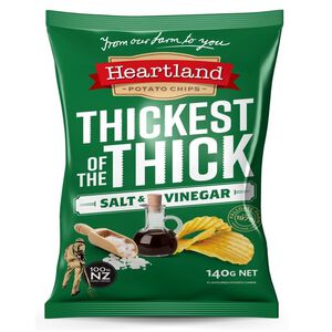 紐西蘭Heartland厚切洋芋片-醋鹽風味