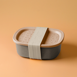 re-ing Natural Bamboo Fiber Lunch Box Set-Grey, , large