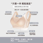 【伊柔EVEROY】顯瘦無痕高包覆無鋼圈運動內衣 M-2XL 內衣 粉橘膚 W035-11, , large