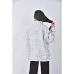 (2XL) keyboard內刷毛灰色長袖上衣二手衣, , large