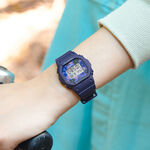CASIO 卡西歐 BABY-G 花朵方形女錶電子錶 BGD-565RP-2, , large
