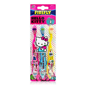 美國原裝進口卡通兒童牙刷-Hello Kitty-3PC