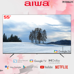 AIWA 愛華 55吋 4K QLED 智慧型顯示器 AI-55QL25, , large