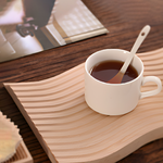 【上手家居】水波紋實木托盤-原木色(木托盤/甜點盤/擺盤/木質托盤/食物托盤/麵包托盤/置物托盤), , large