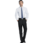 范倫提諾超柔平口西褲5013黑, , large