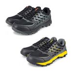 DIADORA迪亞多那 山林防水越野男鞋 男運動鞋 登山鞋 寬楦 高腳背 防潑水 緩震 排濕 耐磨 防滑 黑綠 黑黃, , large