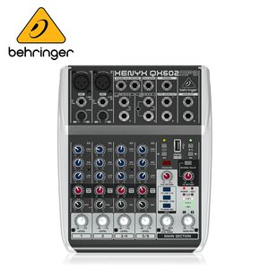 behringer XENYX QX602MP3 混音器【敦煌樂器】