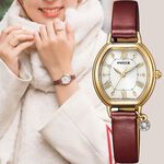 CITIZEN 星辰 Wicca 情人節推薦款 水晶太陽能女錶 套錶 KP2-523-92, , large