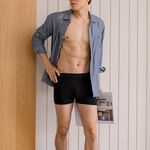 【Cheau Chi 】Men's Seamless Boxer Briefs - Seamless, Cooling, Antibacterial, Moisture-Wicking, , large