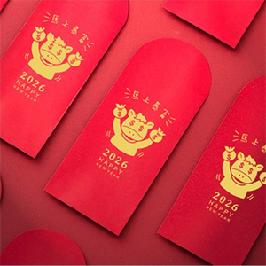 1A 2026 馬年 中式 紅包袋 馬上暴富 10張入 /包 1807