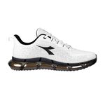 DIADORA迪亞多那 高效避震慢跑男鞋 男運動鞋 寬楦 高腳背 輕量 透氣 針織 康特杯 減震 回彈 防滑 黑灰 白灰, , large