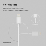 【CoRhea 科瑞亞】RHINOSHIELD Lightning to USB-A for 1M-白色一般款充電 傳輸線, , large