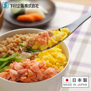 【Shimomura Kihan】Japan-Made All-Stainless Steel Shallow-Bowl Round Soup Spoon, Set of 5 (Dishwasher-Safe / TSUBAME Series)
